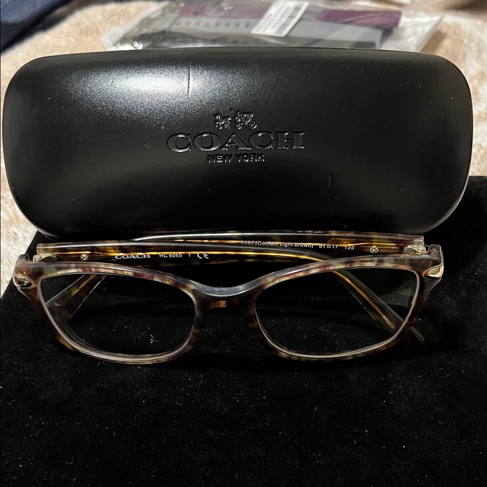 Coach Tortoise Shell Glasses - image 1